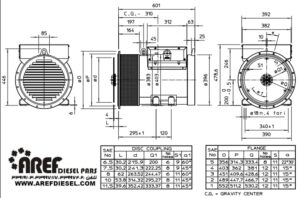 ژنراتور مکالته مدل ECO 32-3S4