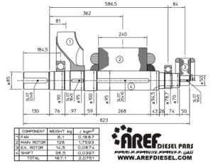 ژنراتور مکالته مدل ECO 38-3SN4