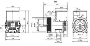 ژنراتور مکالته مدل ECO 38-3SN4