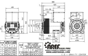 ژنراتور مکالته مدل ECO 38-3SN4