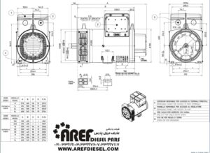 ژنراتور مکالته ۲۰ کاوآ مدل ECP28-M4C