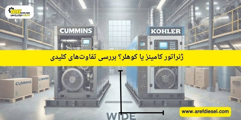ژنراتور کامینز یا کوهلر؟ بررسی تفاوت‌های کلیدی